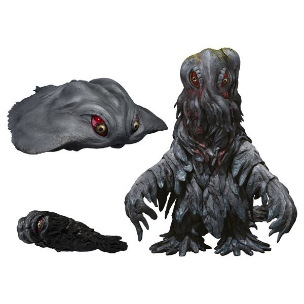 Godzilla Vs Hedorah SH Monster Arts Hedorah 50Th Anniversary Special Set 18cm - Godzilla