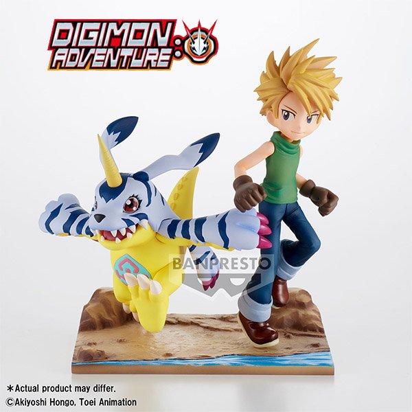 Digimon Adventure Dxf Adventure Archives Yamato & Gabumon 15cm -