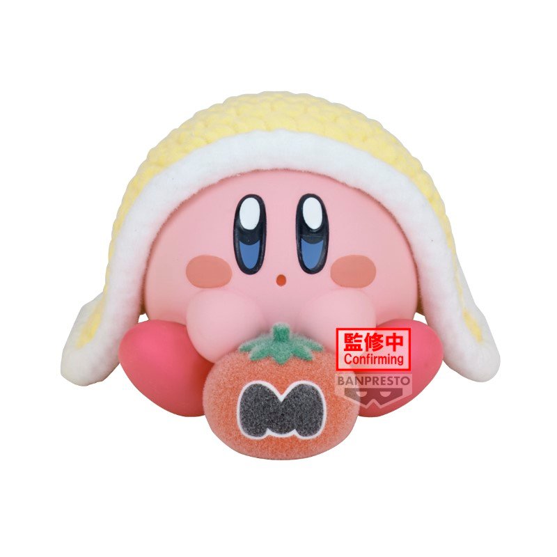 Kirby Fluffy Puffy Mine Break Time Kirby Peach 4cm