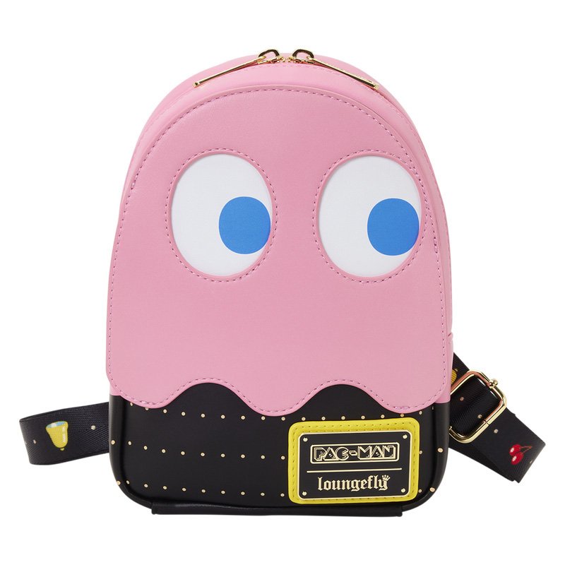 Pac-Man Pacman Loungefly Sac A Main Sacoche Pinky Ghost Sling Bag - Pac-Man