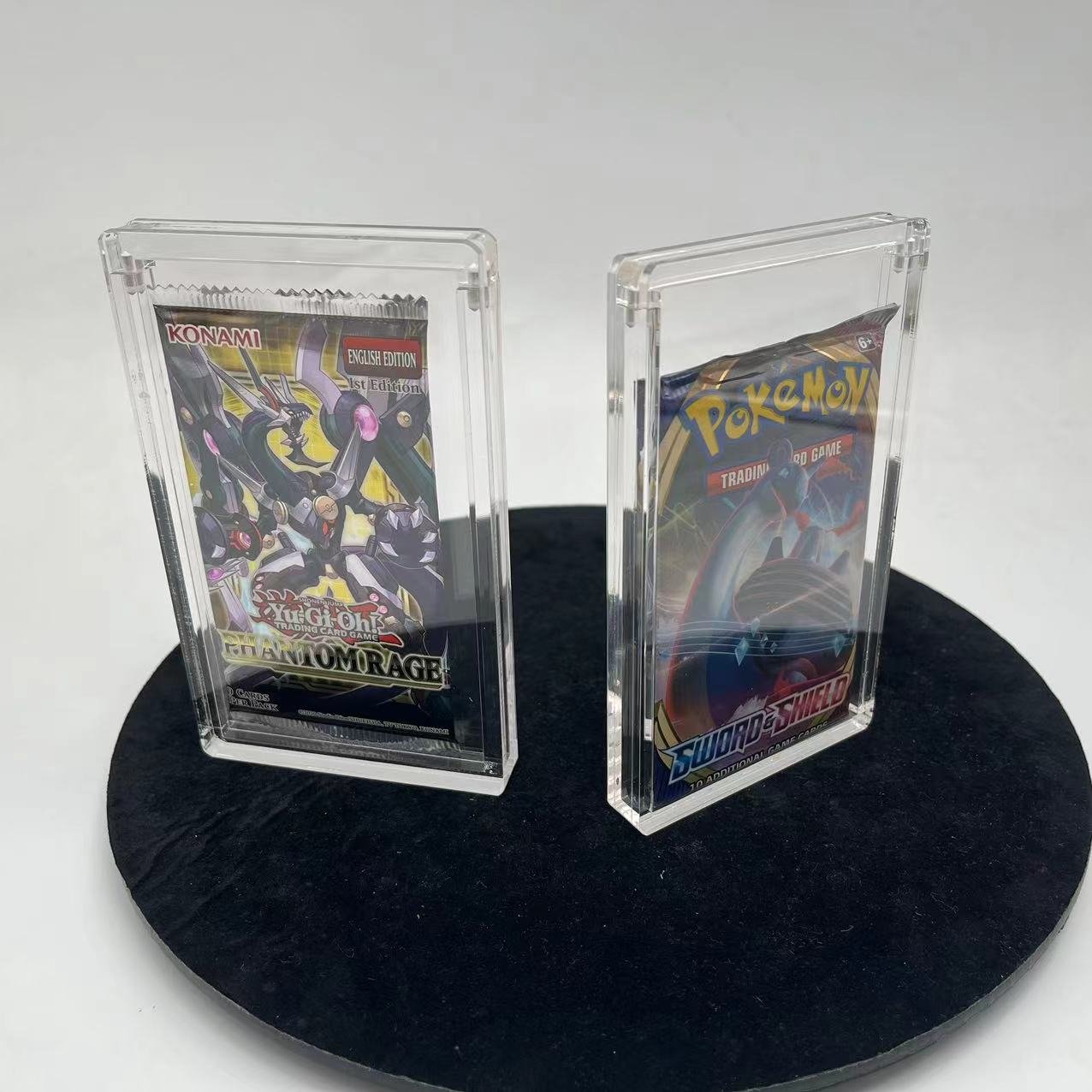 Evoretro Case Acrylique Magnetique Pour Booster 5pcs
