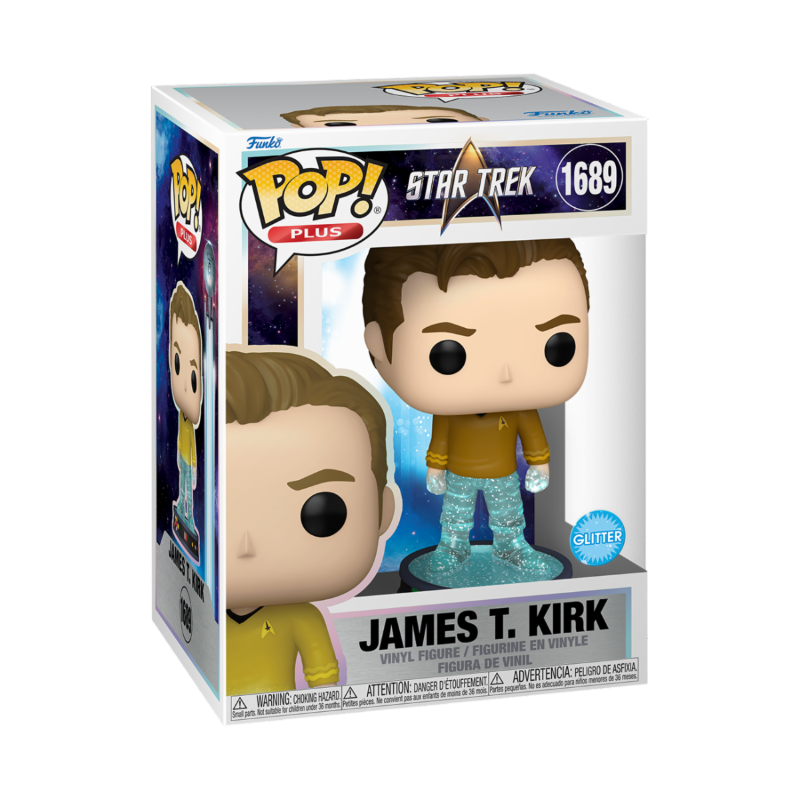 Star Trek Pop Plus Transporter Kirk - Star Trek