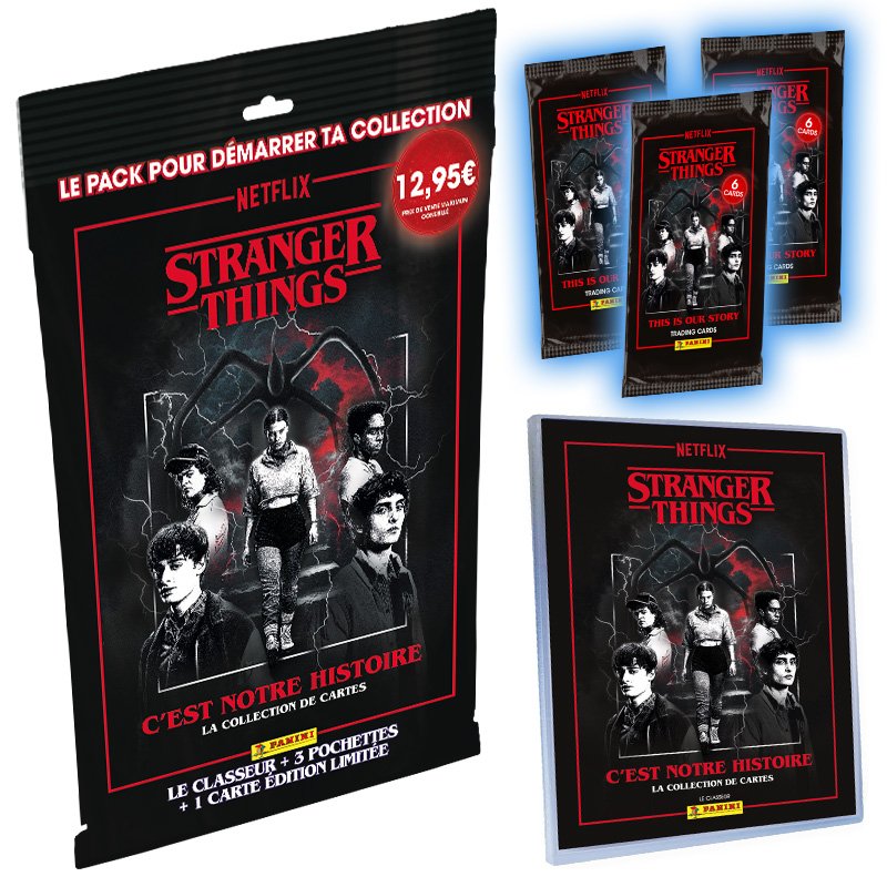 Stranger Things  TC Panini Starter Pack