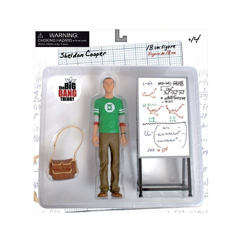 The Big Bang Theory Figurine Sheldon Cooper 18cm - cat-jeux-puzzles