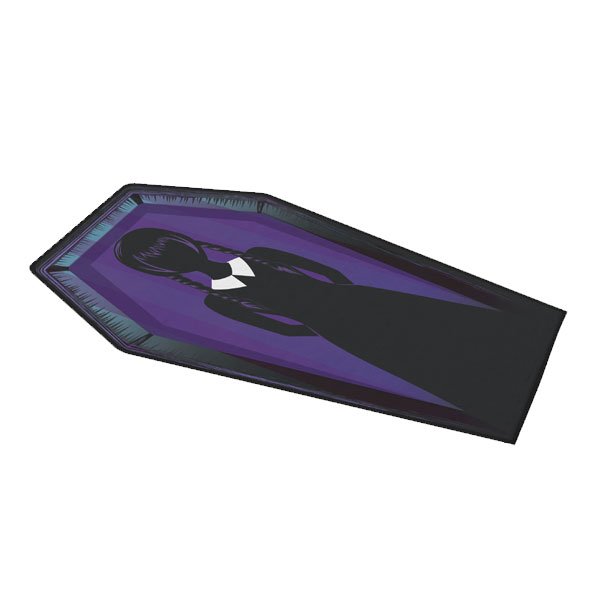 Wednesday Tapis Dark Side 80X60Cm - cat-deco-maison