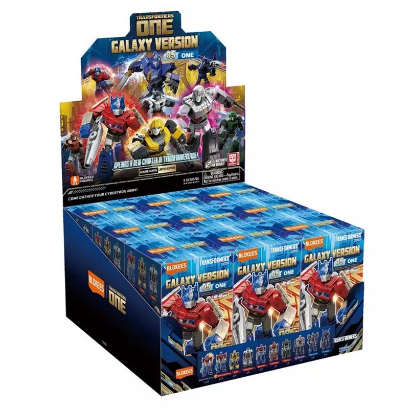 Transformers Blokees Galaxy Version 05 One Asst 9pcs