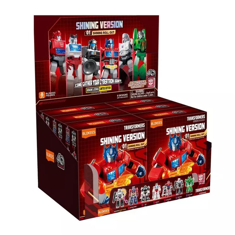 Transformers Blokees Shining Version 01 Shining Roll Out Asst 6pcs