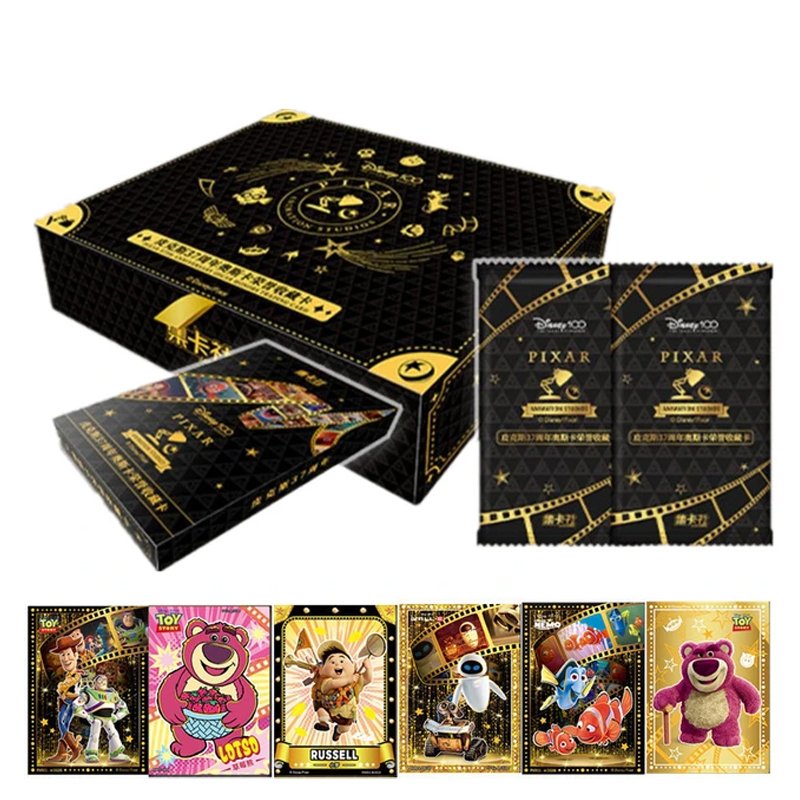 Disney Cardfun Pixar 37Th Anniv Oscar Edition Boite 10 Boosters 2 Cartes + 1 Bonus