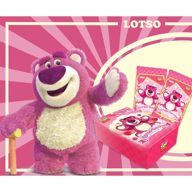 Disney Cardfun Lotso Series Boite 10 Boosters De 4 Cartes