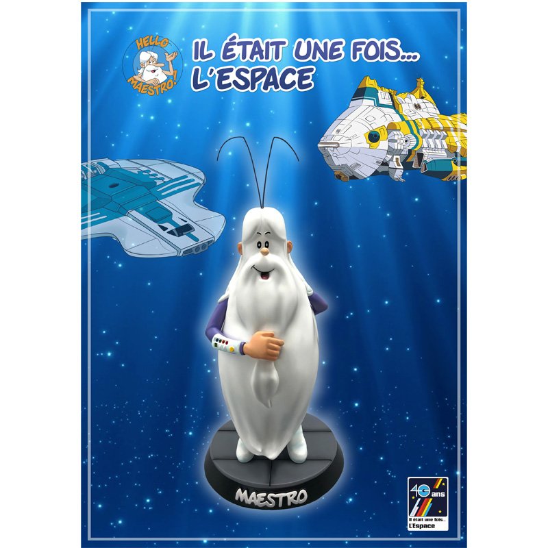 Maestro Statue Resine 29cm Il etait une fois l'espace - Edition Costume Violet 300Ex - Disney