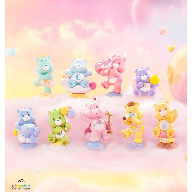 Carebears Bisounours Mystery Blind Box Planet Of Joy Asst 8pcs
