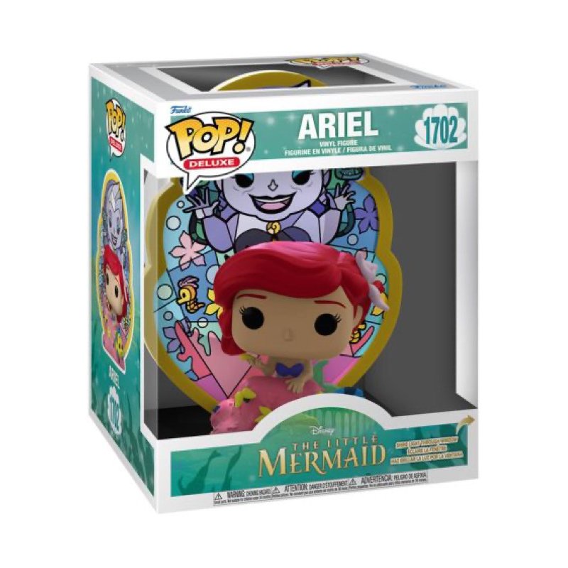 Disney Pop Deluxe Stained Glass Little Mermaid Ariel
