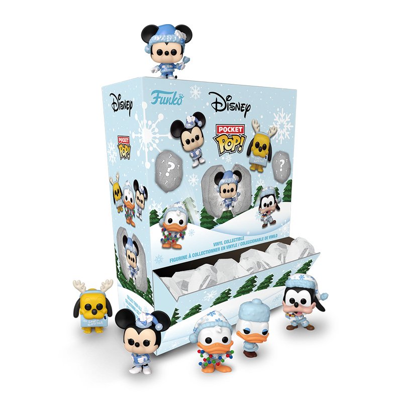 Disney Pocket Pop Snowball Asst 12pcs