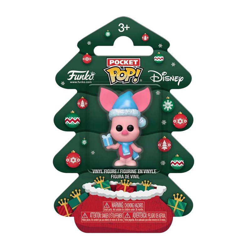 Disney Pocket Pop Holiday Tree Winnie The Pooh Piglet Porcinet