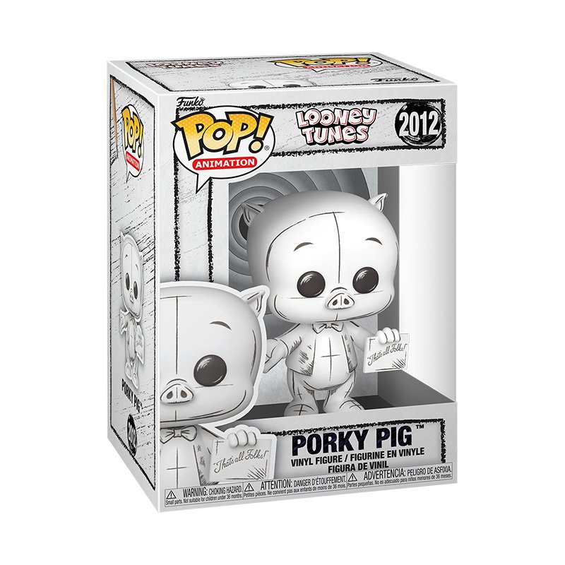 Looney Tunes Pop S6 Sketch Porky Pig - Looney Tunes