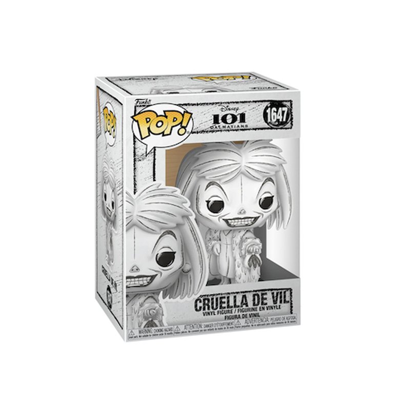Disney Pop Sketched Cruella De Vil