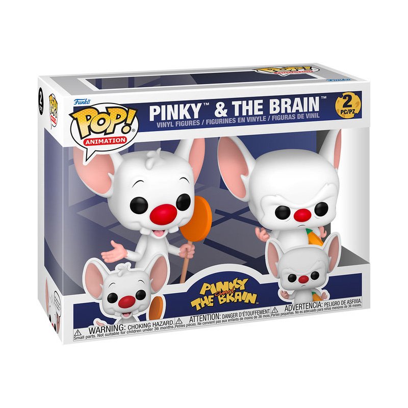 Animaniacs Pop 2Pack S2 Pinky & The Brain Minus Et Cortex - Animaniacs