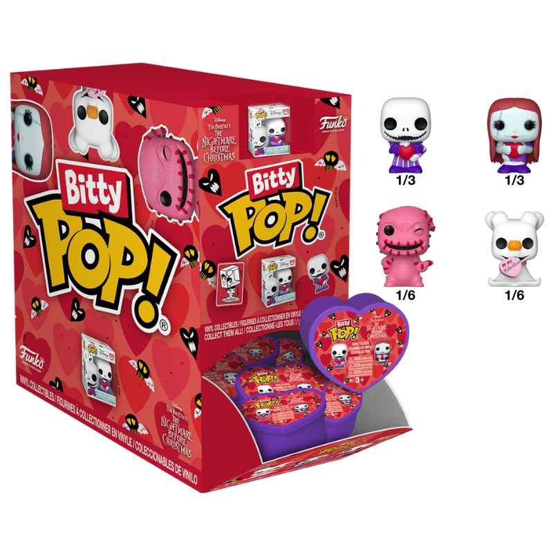 Disney Bitty Pop Singles  Nightmare Before Christmas asst 24pcs