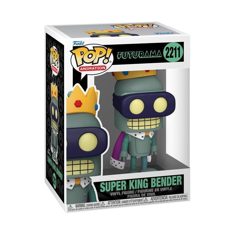 Futurama Pop S5 Super King Bender - Futurama