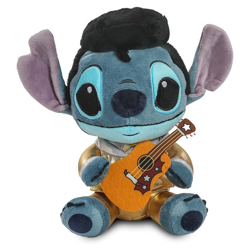 Disney Kidrobot Phunny Stitch Elvis Gold - type-peluches