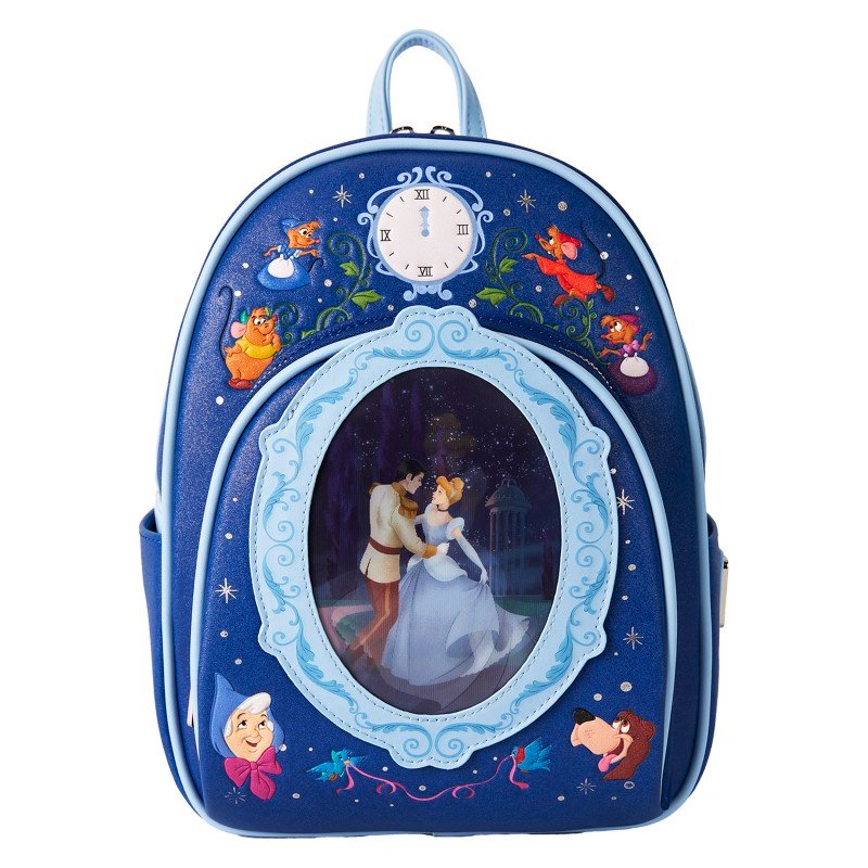 Disney Loungefly Mini Sac A Dos Cinderella 75Th Anniv Lenticular