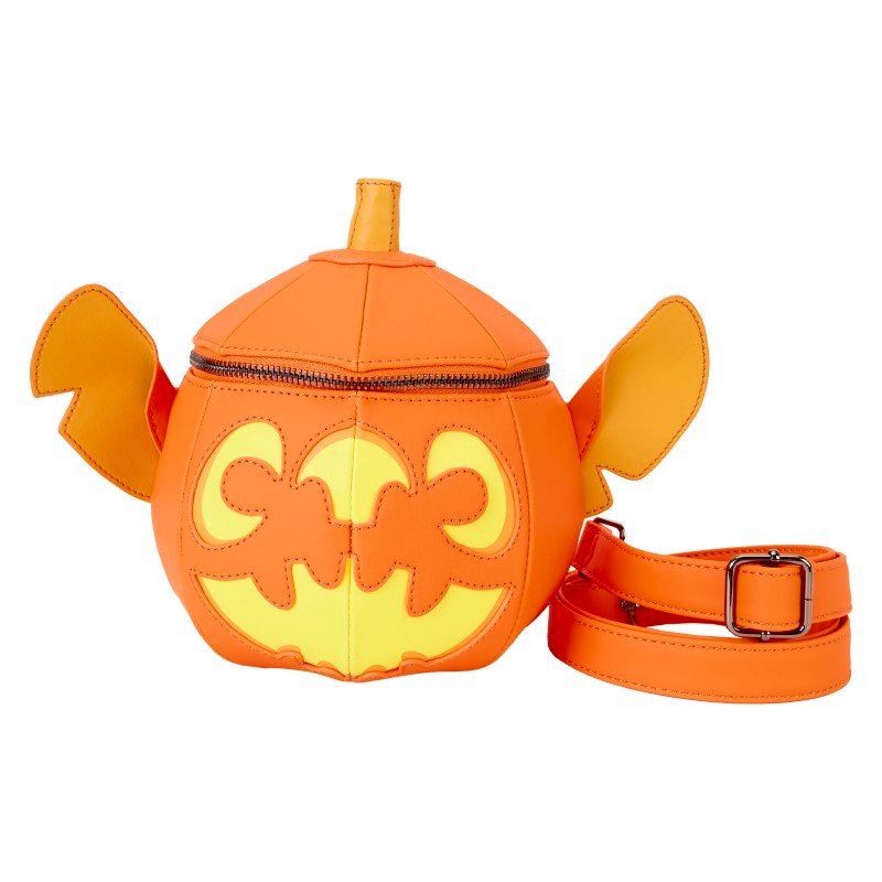Disney Loungefly Sac A Main Stitch Figural Pumpkin
