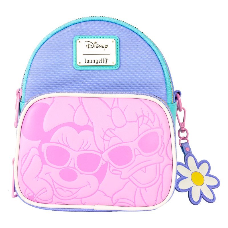 Disney Loungefly Mini Sac A Dos Convertible Daisy Duck & Minnie Mouse
