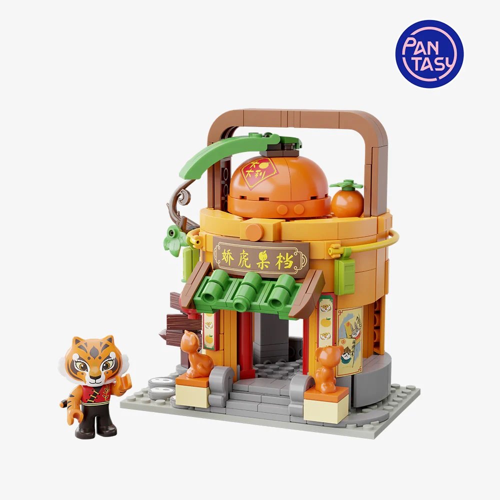 Kung Fu Panda Pantasy Tigress Fruit Shop 15cm - type-dioramas