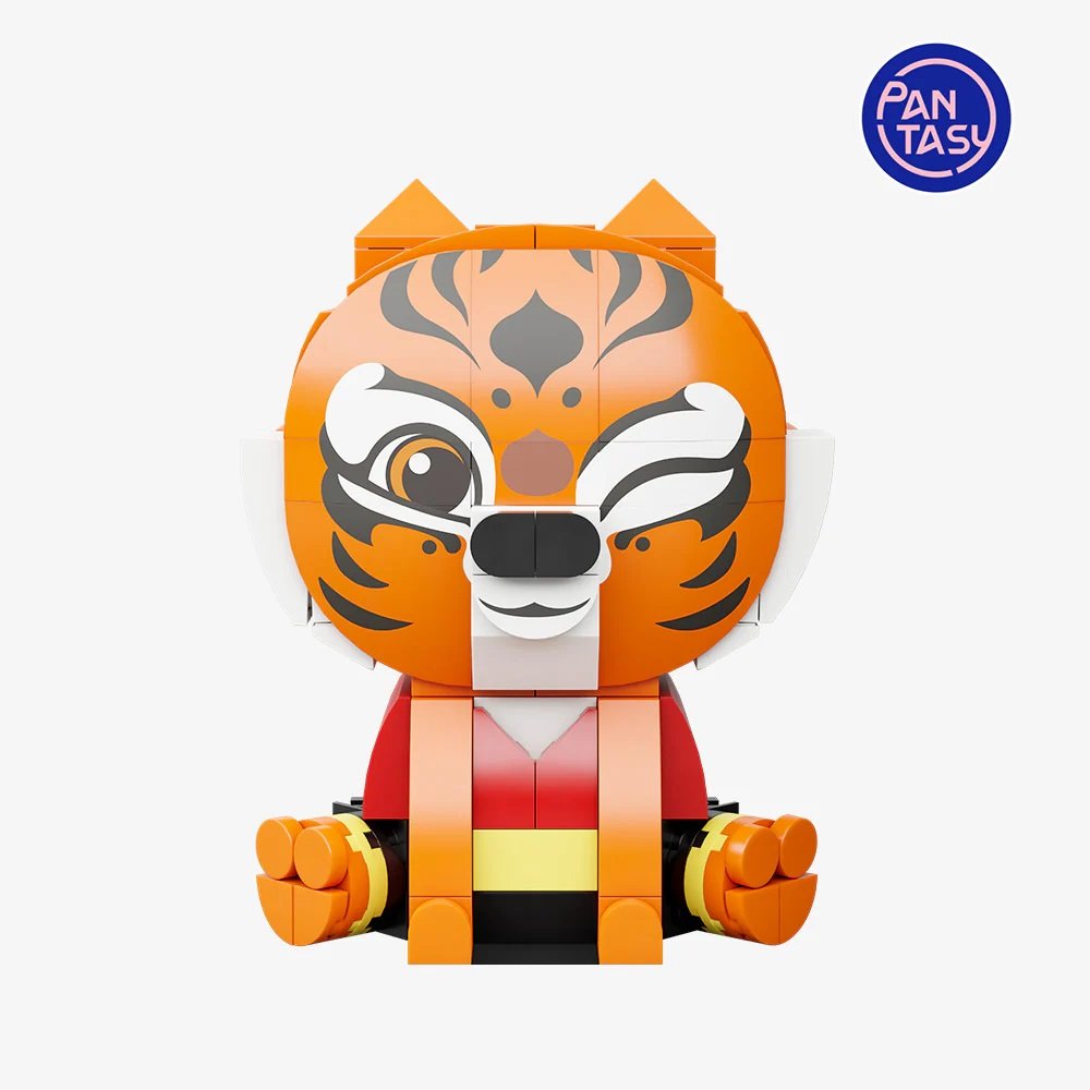 Kung Fu Panda Pantasy Sitting Baby Series Tigress 10cm - type-dioramas