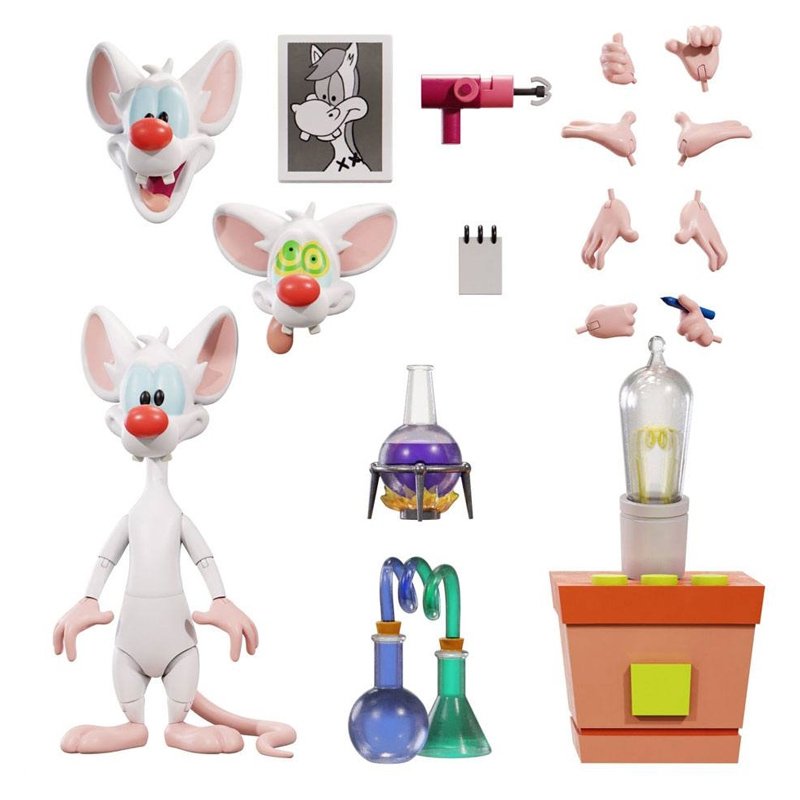 Animaniacs Ultimates Figure Pinky Minus 18Cm - Animaniacs
