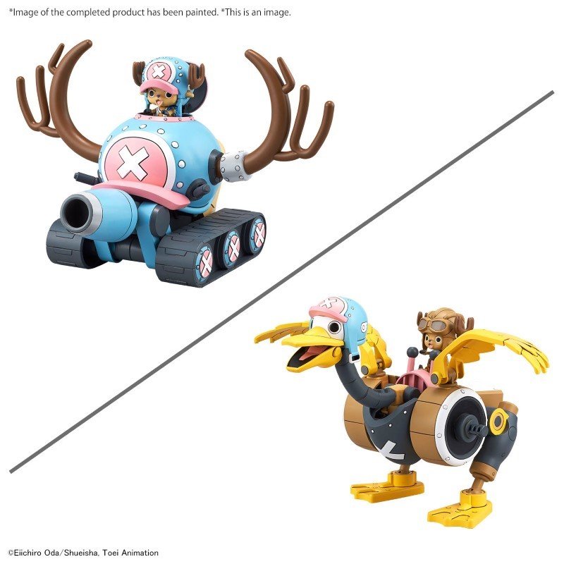 One Piece Chopper Robot 1&2 Chopper Tank & Chopper Wing