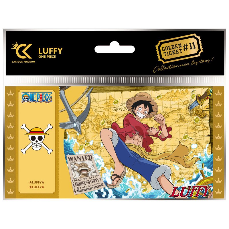 One Piece Golden Ticket Vol 2 Luffy X5
