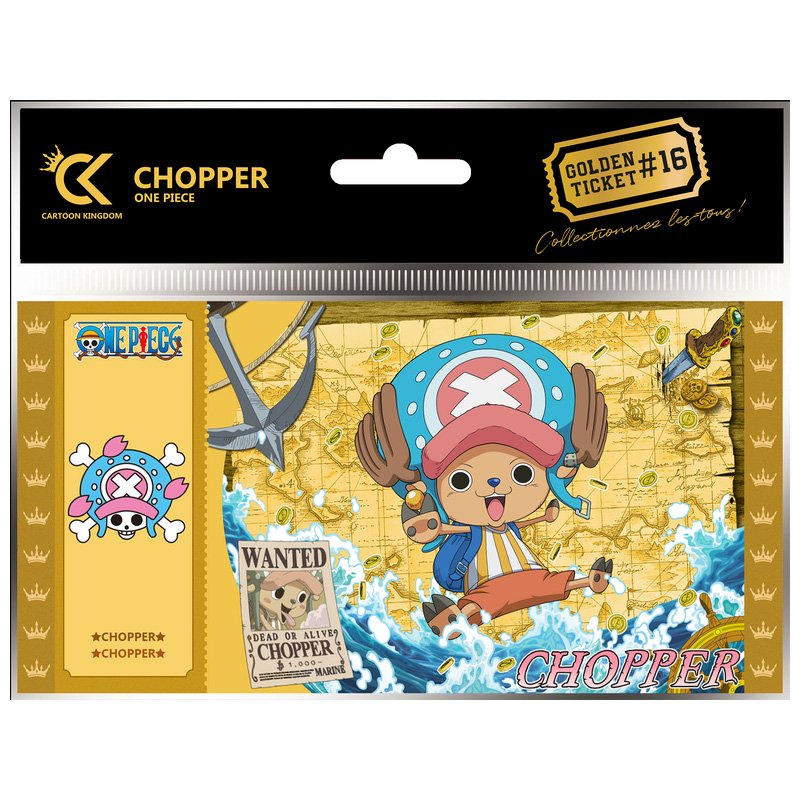One Piece Golden Ticket Vol 2 Chopper X5