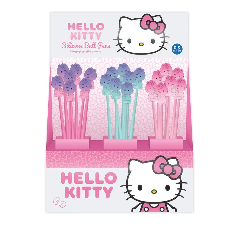 Hello Kitty Stylo Flex Silicone Display 48pcs