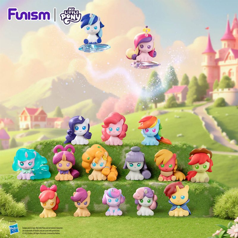 My Little Pony Mystery Box Home Is Protection Magic Bottle Asst 6pcs - My Little Pony
