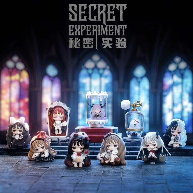 Lilith 52Toys Mystery Blind Box Secret Experiment Boite De 8pcs - lilith - Goodies