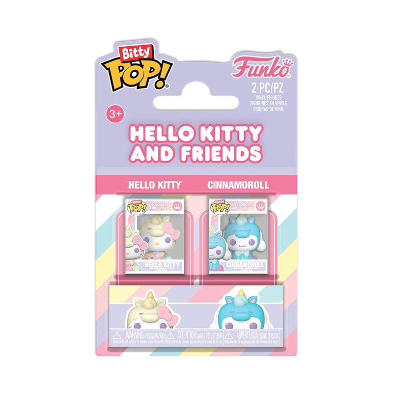 Hello Kitty Bitty Pop 2-Pack Hello Kitty & Cinnamoroll