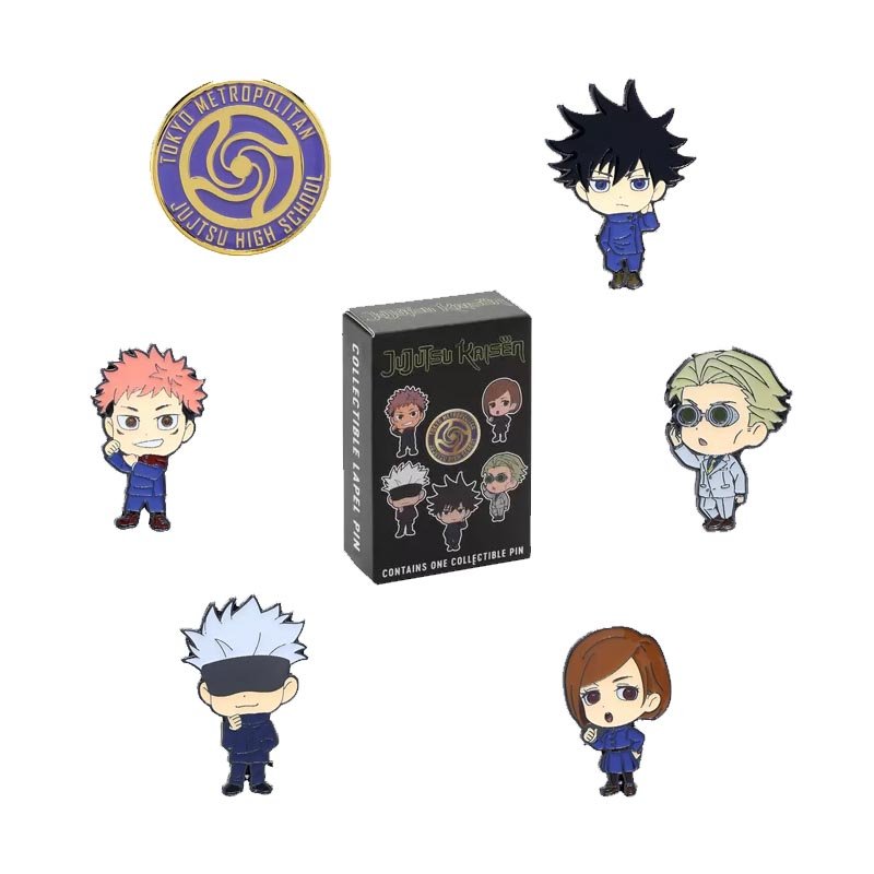 Jujutsu Kaisen Loungefly Mystery Blind Box Pins Asst x12pcs