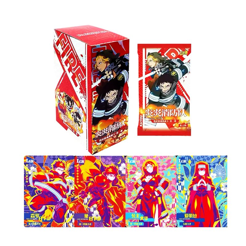 Fire Force Kayou110 Legacy Collection Boite 18 Boosters 5 Cartes + 1 booster bonus - fire-force - Goodies