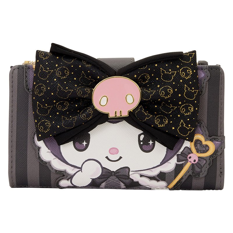 Hello Kitty Loungefly Portfeuille Sanrio Kuromi 20Th Anniv - cat-sacs-maroquinerie