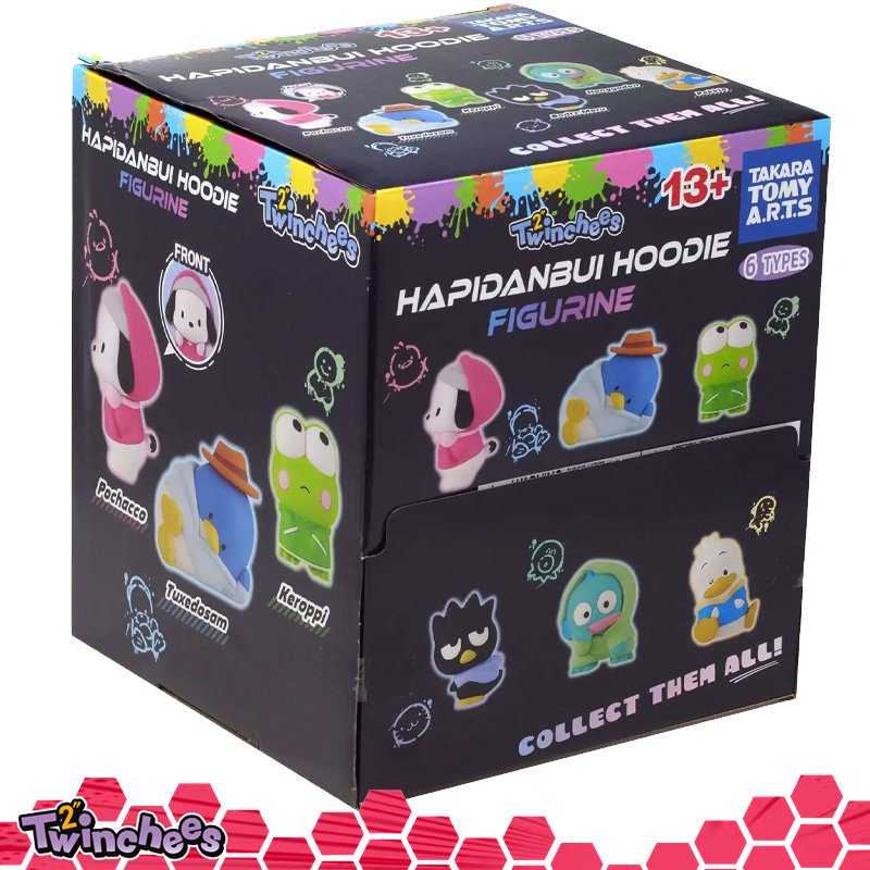 Twinchees Sanrio Hapidanbui Hoodie Asst 24pcs