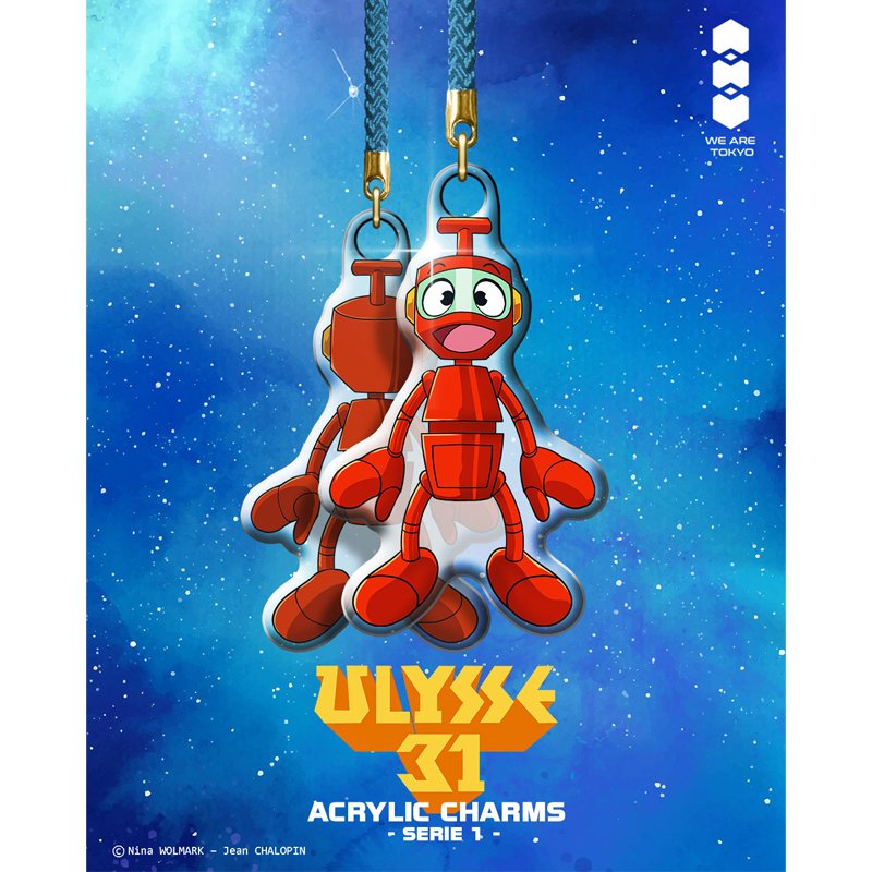 Ulysse 31 Acrylic Charm Serie 1 Nono 5cm - ulysse-31 - Goodies