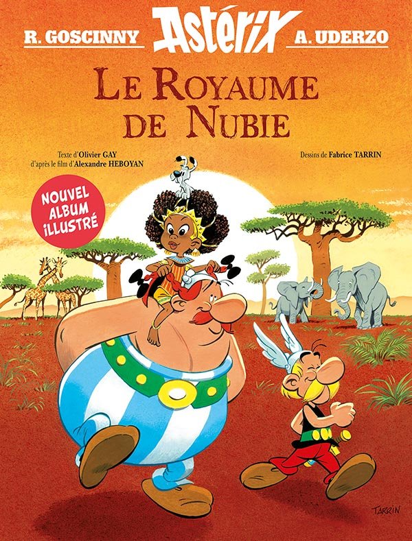 Astérix - Le royaume de Nubie - album illustré