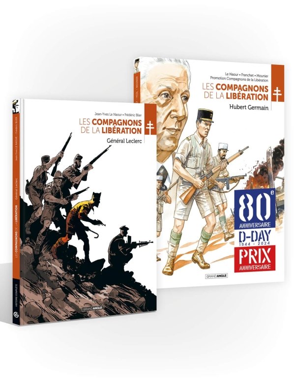 Les Compagnons de la Libération - Pack 80 ans débarquement Leclerc/Germain