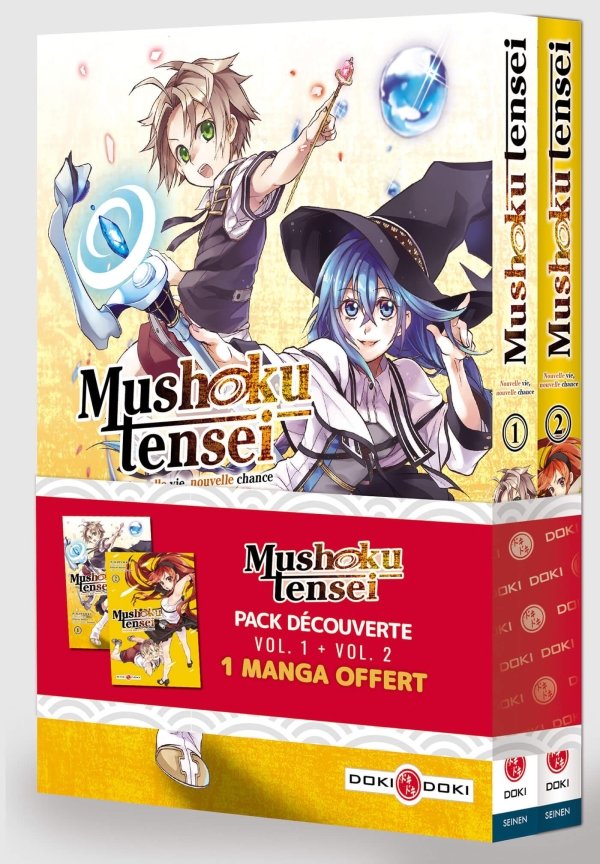 Mushoku Tensei - Pack promo vol. 01 et 02 - édition limitée - Mushoku Tensei - manga-fr