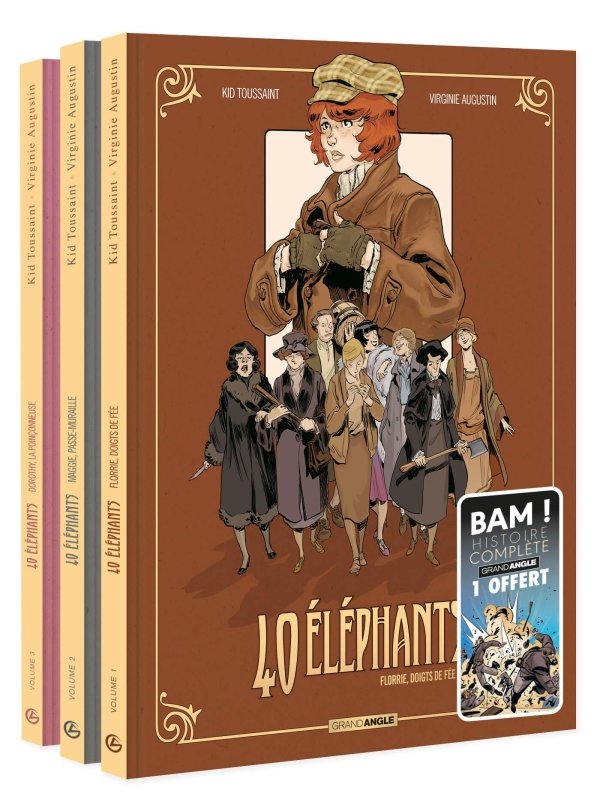 40 éléphants - Pack promo histoire complète