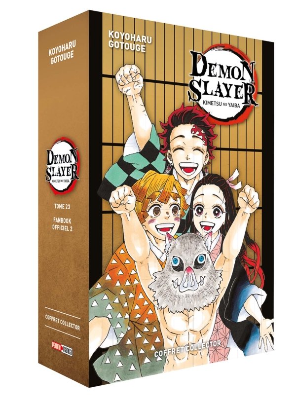 Coffret Demon Slayer T23 + Fanbook N°02
