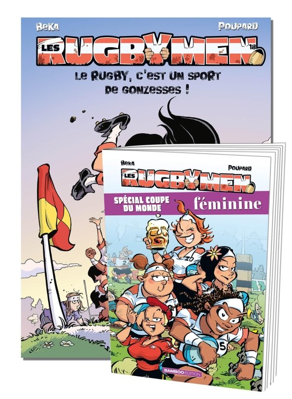 Les Rugbymen - tome 18 + livret Spécial Coupe du Monde Féminine