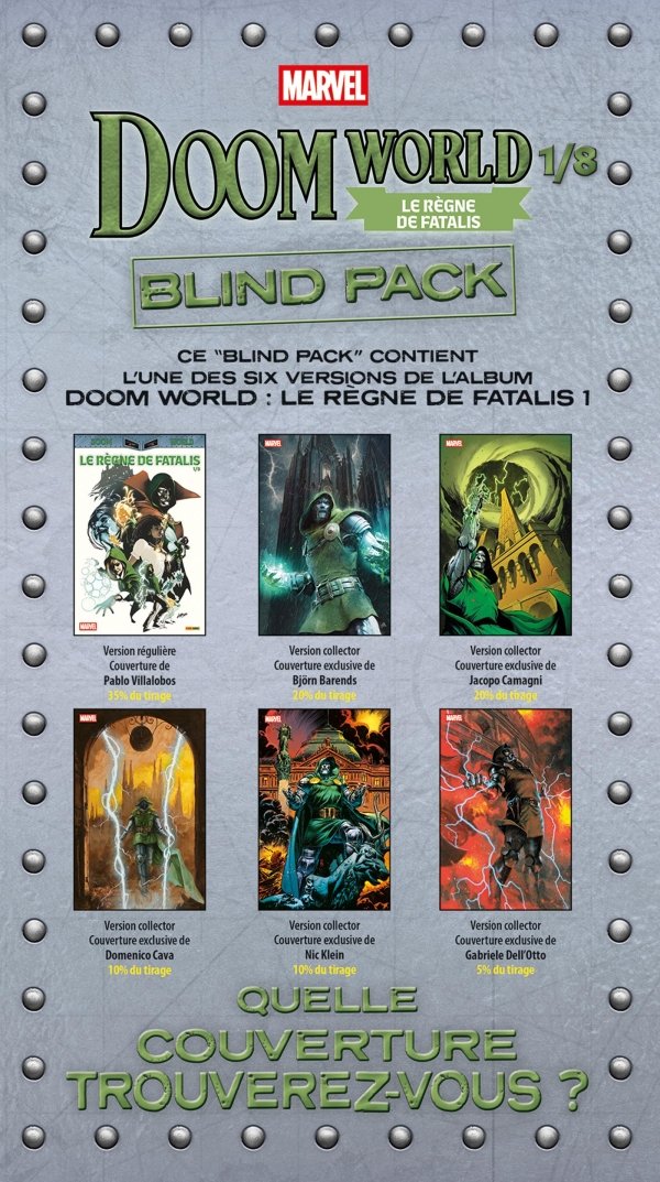 Doom World : Le règne de Fatalis N°1 (Blind pack)