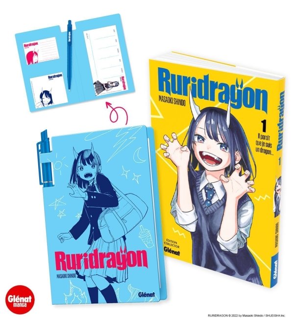Ruridragon - Tome 01 - Édition collector - RuriDragon - manga-fr